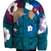 Dolce & Gabbana Multicolor Floral Windbreaker Puffer Men's Jacket