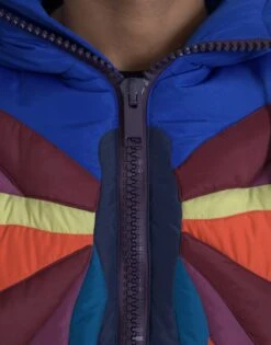 Dolce & Gabbana Multicolor Butterfly Hooded Puffer Men's Jacket -Lux Lair Store 4575964