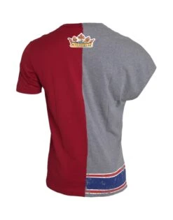 Dolce & Gabbana Multicolor Graphic Short Sleeve Men's T-shirt -Lux Lair Store 4576580