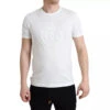 Dolce & Gabbana White Logo Embossed Crew Neck Short Sleeves Men's T-shirt (Pre-Owned) 1 Dolce & Gabbana White Logo Embossed Crew Neck Short Sleeves Men's T-shirt (Pre-Owned) -Lux Lair Store 4585405