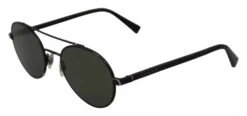 Dolce & Gabbana Matte Black Steel Frame Green Lens DG2245 Women's Sunglasses (Pre-Owned) -Lux Lair Store 4587912