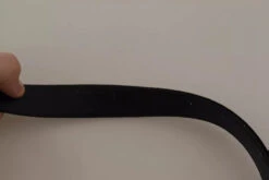 Dolce & Gabbana Black Velvet Silver Tone Metal Buckle Men's Belt (Pre-Owned) 10 Dolce & Gabbana Black Velvet Silver Tone Metal Buckle Men's Belt (Pre-Owned) -Lux Lair Store 4587928