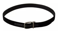 Dolce & Gabbana Black Velvet Silver Tone Metal Buckle Men's Belt (Pre-Owned) 9 Dolce & Gabbana Black Velvet Silver Tone Metal Buckle Men's Belt (Pre-Owned) -Lux Lair Store 4587931