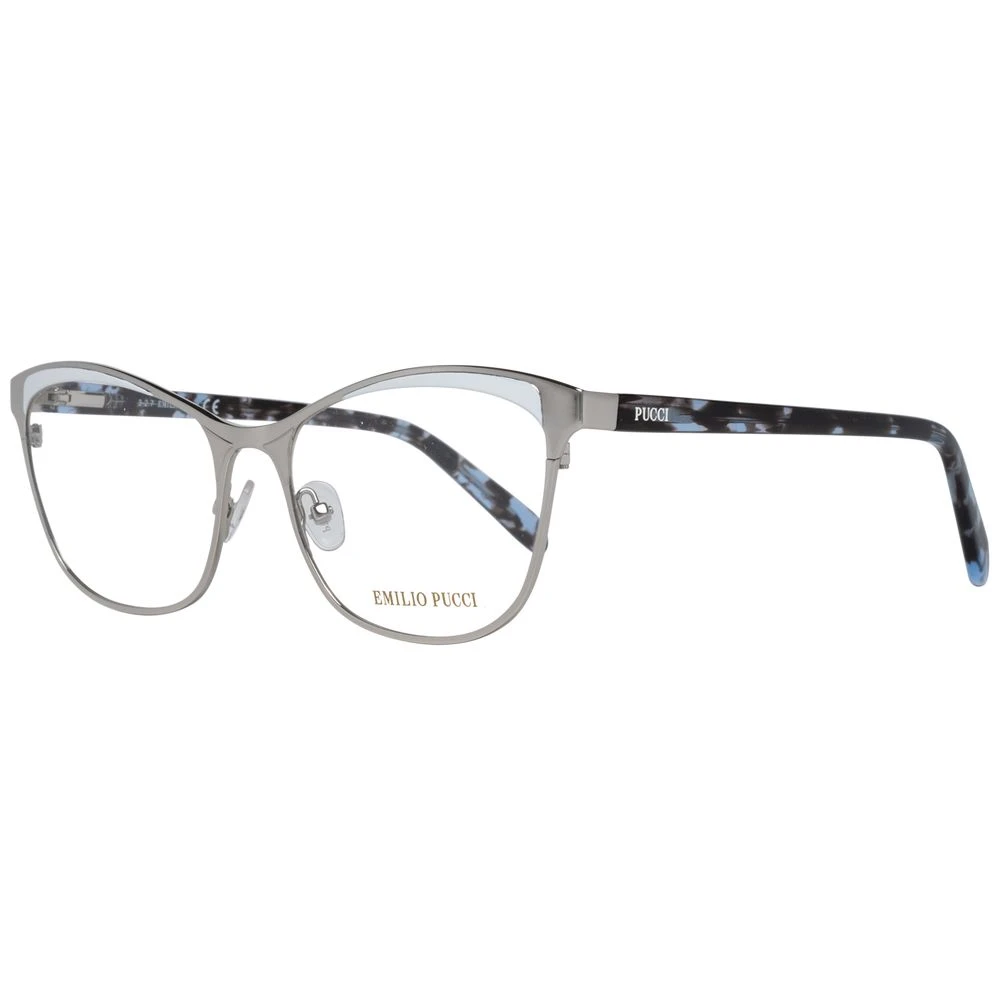 Emilio Pucci Silver Women Optical Women's Frames 3 Emilio Pucci Silver Women Optical Women's Frames