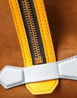 Dolce & Gabbana Brown Yellow Suede Leather Logo Backpack Men's Bag (Pre-Owned) 11 Dolce & Gabbana Brown Yellow Suede Leather Logo Backpack Men's Bag (Pre-Owned) -Lux Lair Store 4609541