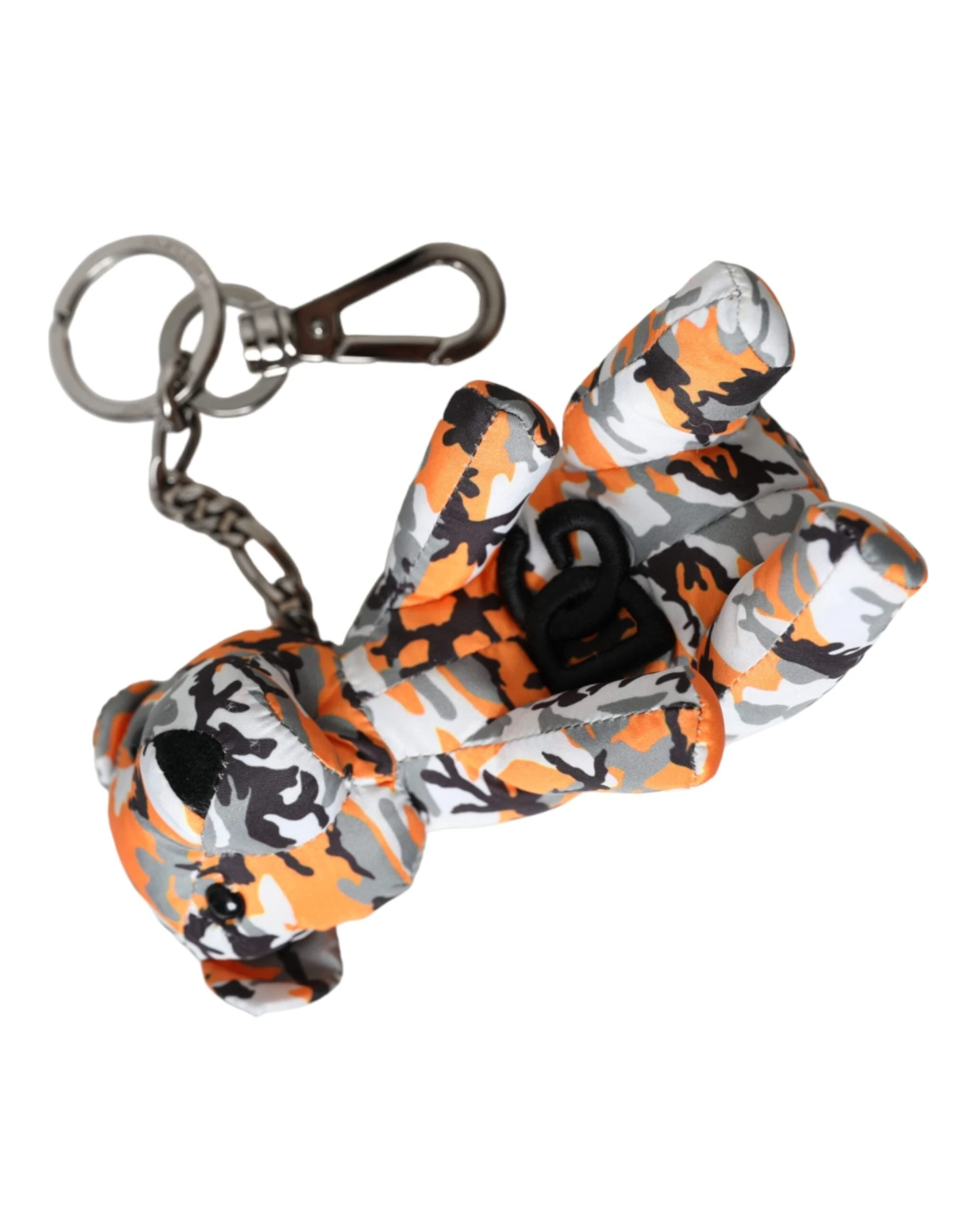 Dolce & Gabbana Multicolor Camouflage Animal Silhouette Keychain Men's Keyring 3 Dolce & Gabbana Multicolor Camouflage Animal Silhouette Keychain Men's Keyring