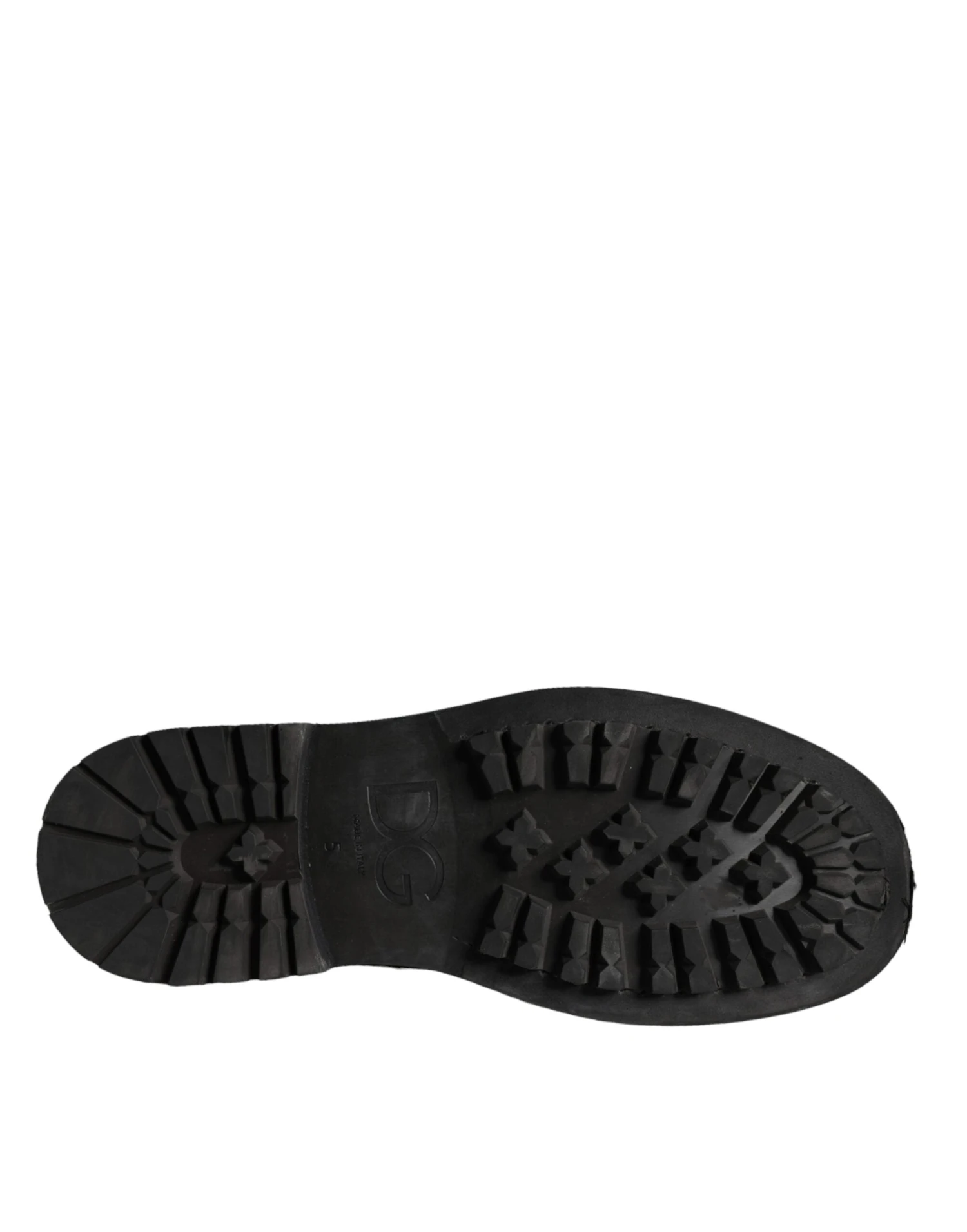 Dolce & Gabbana Black Lace Up Mid Calf Boots Men Men's Shoes (Pre-Owned) 8 Dolce & Gabbana Black Lace Up Mid Calf Boots Men Men's Shoes (Pre-Owned) - Image 6