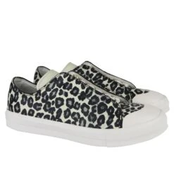 Alexander McQueen Men's Black / Ivory Leather Sneaker 462766 8436 (44 EU / 10.5 US)