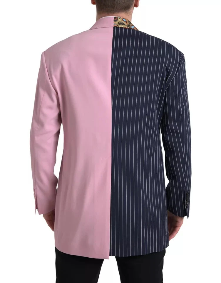 Dolce & Gabbana Multicolor Patchwork Single Breasted Men's Blazer (Pre-Owned) 6 Dolce & Gabbana Multicolor Patchwork Single Breasted Men's Blazer (Pre-Owned) - Image 4