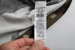 Dolce & Gabbana Multicolor Camouflage Cotton Crew Neck Men Men's T-shirt -Lux Lair Store 4637000