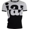 Dolce & Gabbana Black White Jazz Print Cotton Short Sleeves Men's T-shirt -Lux Lair Store 4637106