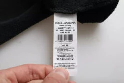 Dolce & Gabbana Black Cotton Hooded Short Sleeves Cropped Men's T-shirt -Lux Lair Store 4637138