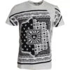 Dolce & Gabbana White Bandana Print Cotton Short Sleeves Men Men's T-shirt 2 Dolce & Gabbana White Bandana Print Cotton Short Sleeves Men Men's T-shirt -Lux Lair Store 4637151