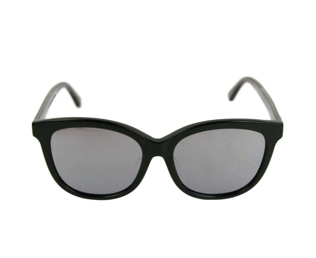Gucci Acetate Grey Reflective Lenses Sunglasses - Black 3 Gucci Acetate Grey Reflective Lenses Sunglasses - Black