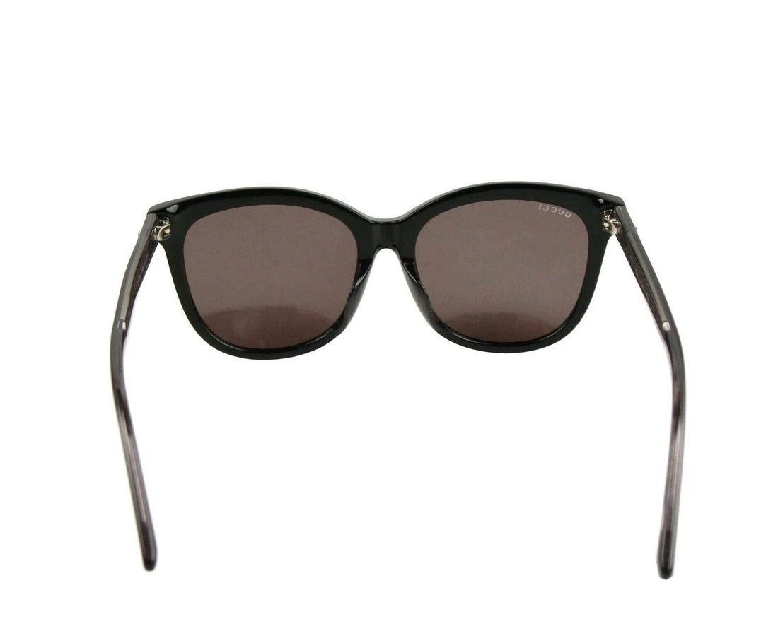 Gucci Acetate Grey Reflective Lenses Sunglasses - Black 4 Gucci Acetate Grey Reflective Lenses Sunglasses - Black - Image 2