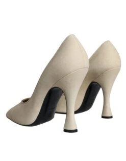 Dolce & Gabbana Beige Suede Leather High Heels Pumps Women's Shoes (Pre-Owned) 11 Dolce & Gabbana Beige Suede Leather High Heels Pumps Women's Shoes (Pre-Owned) -Lux Lair Store 4651519