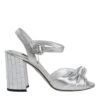 Dolce & Gabbana Silver Mirror Heels KEIRA Sandals Women's Shoes (Pre-Owned)