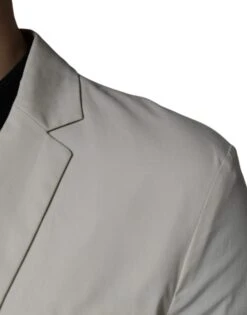 Paolo Pecora Milano Beige Single Breasted Dress Formal Coat Men's Blazer -Lux Lair Store 4688924