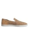 Dolce & Gabbana Beige Suede Caiman Loafers Slippers Men's Shoes -Lux Lair Store 4696163