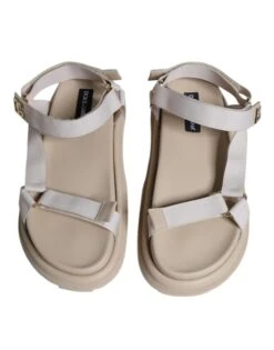 Dolce & Gabbana Beige Nappa Devotion Strap Men Sandals Men's Shoes 10 Dolce & Gabbana Beige Nappa Devotion Strap Men Sandals Men's Shoes -Lux Lair Store 4700573