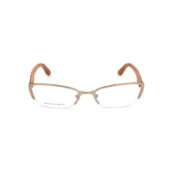 Alexander McQueen Brown Metal Women's Frames