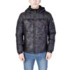EA7 Emporio Armani Black Polyester Jackets & Men's Coat -Lux Lair Store 4719772