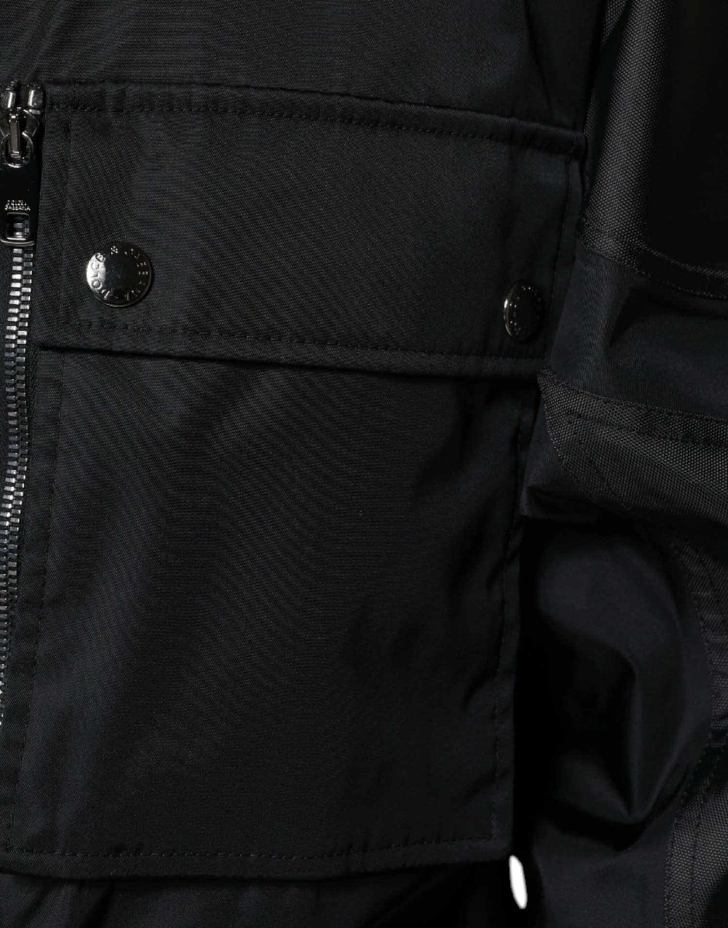 Dolce & Gabbana Black Nylon Winter Men Parka Coat Men's Jacket 7 Dolce & Gabbana Black Nylon Winter Men Parka Coat Men's Jacket - Image 5