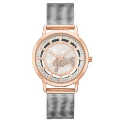 Juicy Couture Silver Stainless Steel Women's Watch
