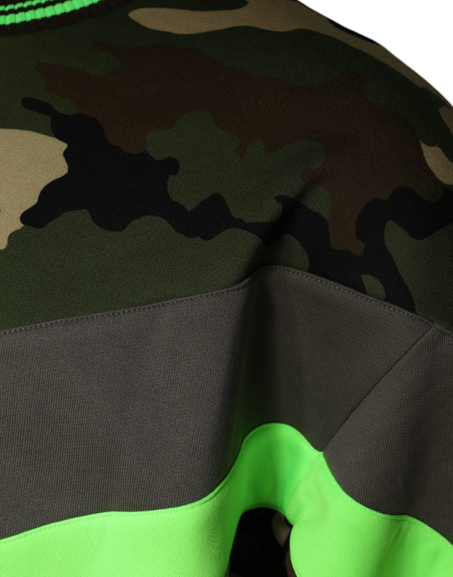 Dolce & Gabbana Multicolor Camouflage Sweatshirt Men's Sweater (Pre-Owned) 8 Dolce & Gabbana Multicolor Camouflage Sweatshirt Men's Sweater (Pre-Owned) - Image 6