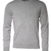 Dolce & Gabbana Light Gray Wool Crew Neck Pullover Men's Sweater (Pre-Owned) -Lux Lair Store 4738457