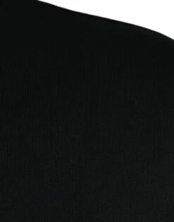 Dolce & Gabbana Black Logo Plaque Hooded Full Zip Men's Sweater (Pre-Owned) -Lux Lair Store 4738553