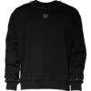 Dolce & Gabbana Black Logo Stud Pullover Sweatshirt Men's Sweater (Pre-Owned) -Lux Lair Store 4738656