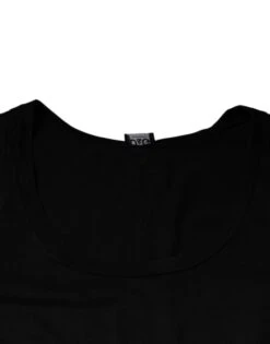 Dolce & Gabbana Black Cotton Tank Sleeveless Men Men's T-shirt (Pre-Owned) -Lux Lair Store 4739741