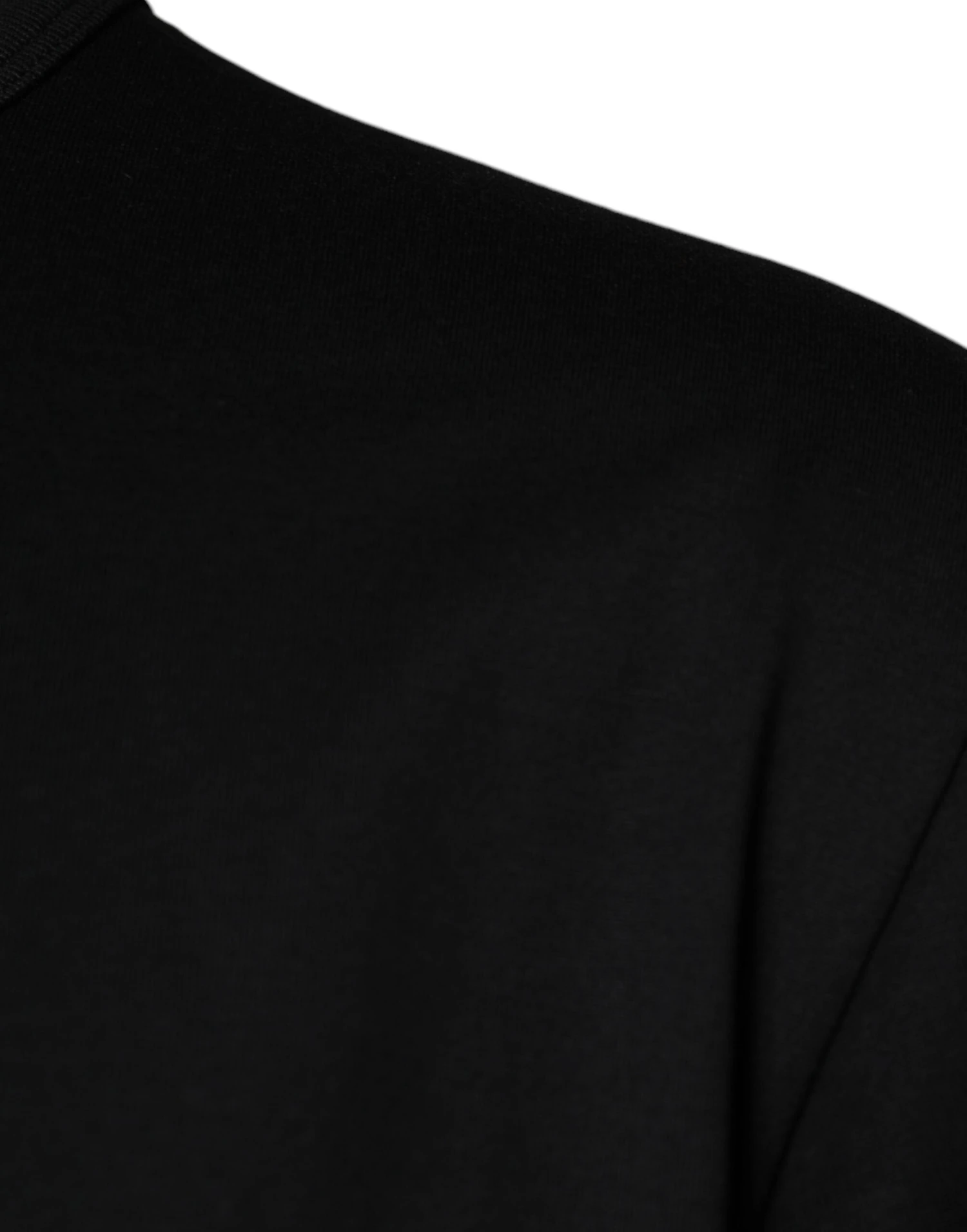 Dolce & Gabbana Black Cotton Shorts Sleeves Crewneck Men's T-shirt (Pre-Owned) 5 Dolce & Gabbana Black Cotton Shorts Sleeves Crewneck Men's T-shirt (Pre-Owned) - Image 3