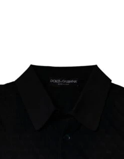 Dolce & Gabbana Multicolor Silk Button Down Collared Men's T-shirt (Pre-Owned) 11 Dolce & Gabbana Multicolor Silk Button Down Collared Men's T-shirt (Pre-Owned) -Lux Lair Store 4740079