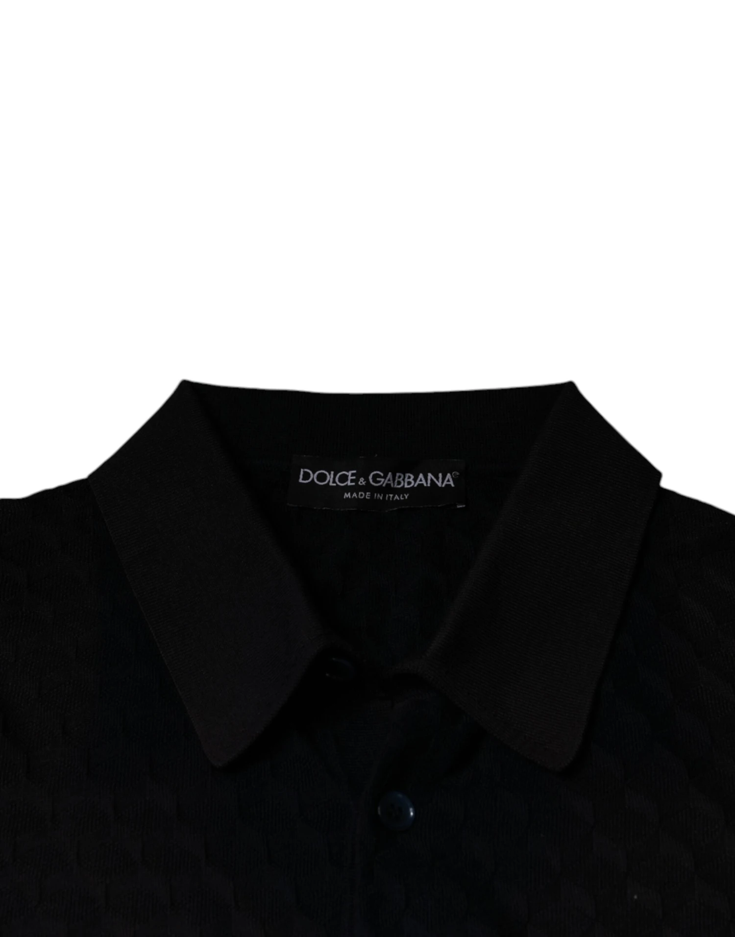 Dolce & Gabbana Multicolor Silk Button Down Collared Men's T-shirt (Pre-Owned) 7 Dolce & Gabbana Multicolor Silk Button Down Collared Men's T-shirt (Pre-Owned) - Image 5