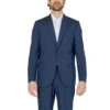 Antony Morato Blue Polyester Men's Blazer 1 Antony Morato Blue Polyester Men's Blazer -Lux Lair Store 4774871
