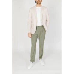 Antony Morato Cream Cotton Men's Blazer 11 Antony Morato Cream Cotton Men's Blazer -Lux Lair Store 4774929