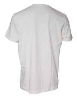 Dolce & Gabbana White Bandana Print Cotton Short Sleeves Men's T-shirt (Pre-Owned) -Lux Lair Store 4778011