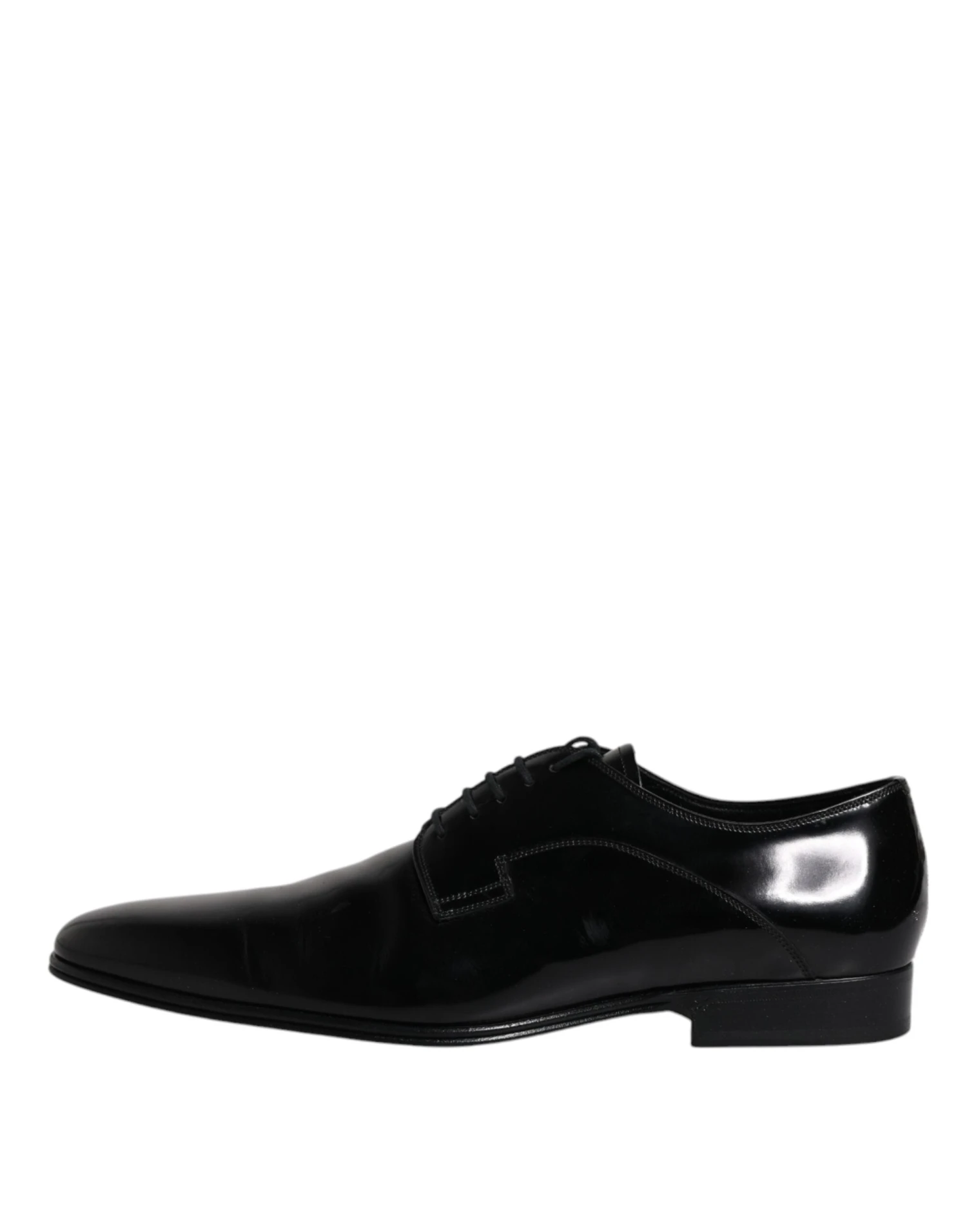 Dolce & Gabbana Black Leather Lace Up Derby Formal Men's Shoes (Pre-Owned) 8 Dolce & Gabbana Black Leather Lace Up Derby Formal Men's Shoes (Pre-Owned) - Image 6