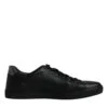 Dolce & Gabbana Black Leather London Heart Men Sneakers Men's Shoes (Pre-Owned) 1 Dolce & Gabbana Black Leather London Heart Men Sneakers Men's Shoes (Pre-Owned) -Lux Lair Store 4782517