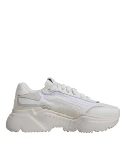 Dolce & Gabbana White Daymaster Low Top Sneakers Women's Shoes