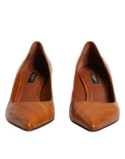 Dolce & Gabbana Brown Leather Kitten Heels Pumps Women's Shoes (Pre-Owned) 9 Dolce & Gabbana Brown Leather Kitten Heels Pumps Women's Shoes (Pre-Owned) -Lux Lair Store 4787555