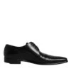 Dolce & Gabbana Black Leather Derby Men Formal Dress Men's Shoes (Pre-Owned) -Lux Lair Store 4822419