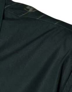 Dolce & Gabbana Green Logo Long Sleeve MARTINI Casual Men's Shirt 11 Dolce & Gabbana Green Logo Long Sleeve MARTINI Casual Men's Shirt -Lux Lair Store 4823119