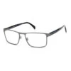 David Beckham Gray Metal Men's Frames -Lux Lair Store 4893381