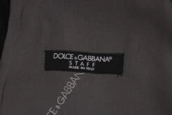 Dolce & Gabbana Black STAFF Cotton Rayon Men's Vest 13 Dolce & Gabbana Black STAFF Cotton Rayon Men's Vest -Lux Lair Store 498707