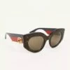 Gucci Havana Oversized Cat Eye Acetate Sylvie Web Sunglasses 1 Gucci Havana Oversized Cat Eye Acetate Sylvie Web Sunglasses -Lux Lair Store 504323 1909 808040144 20 1