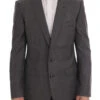 Dolce & Gabbana Gray Wool MARTINI Slim Men's Blazer -Lux Lair Store 509421