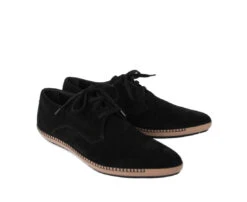 Bottega Veneta Men's Black Suede Pointed Toe Dress Shoe 512171 1000 -Lux Lair Store 512171 1000 41 4